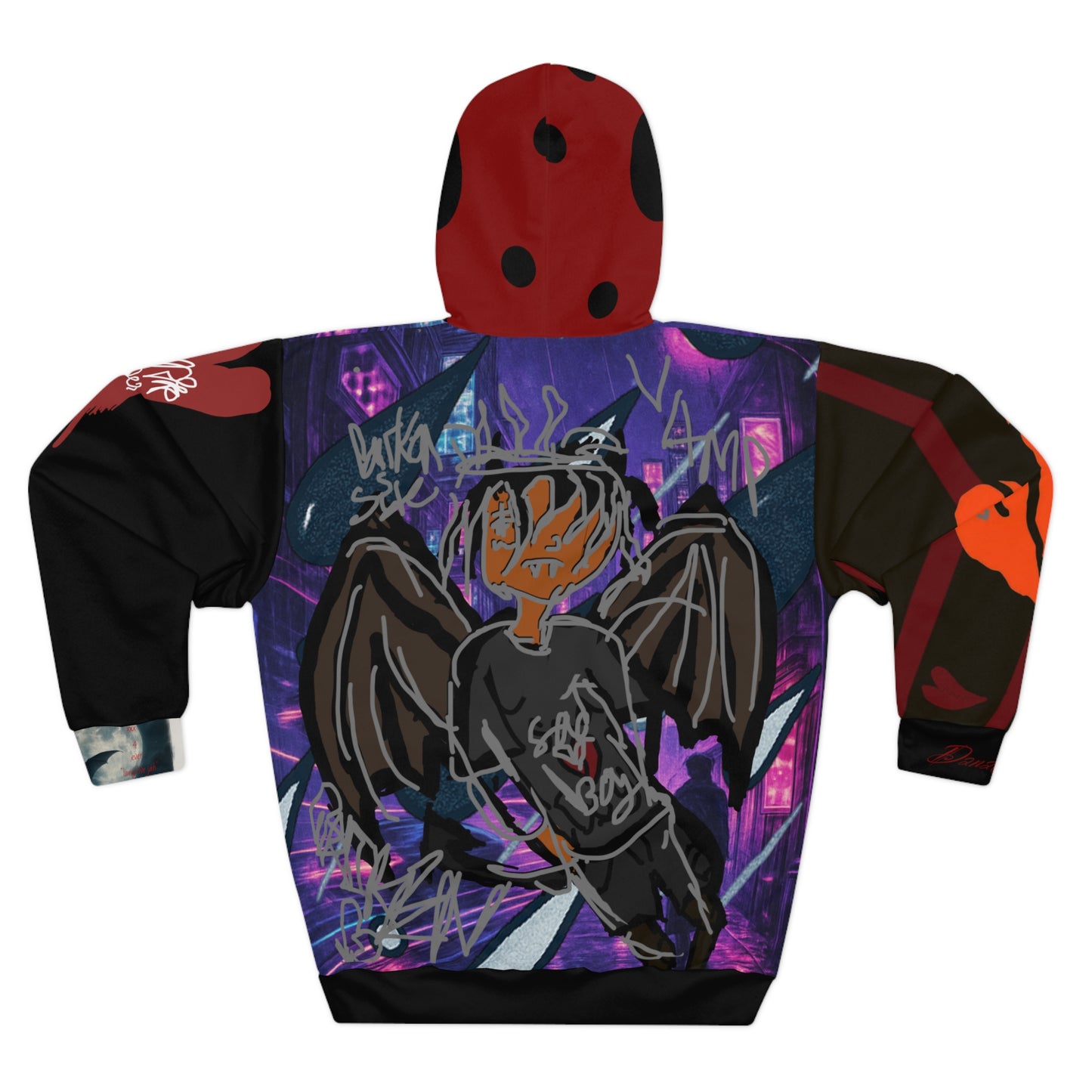 Danachi Crimson Dreamwalkers Hoodie — Neon City Limited Edition