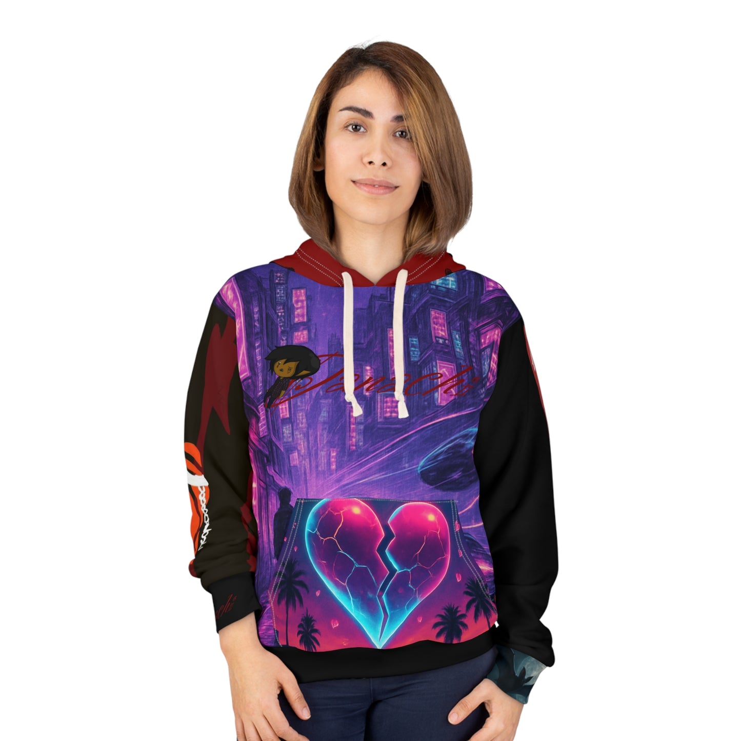 Danachi Crimson Dreamwalkers Hoodie — Neon City Limited Edition