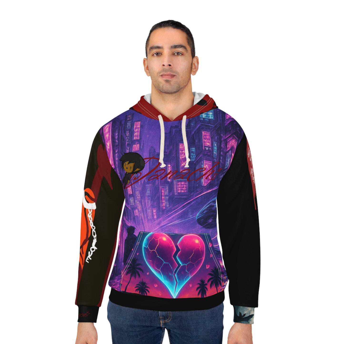 Danachi Crimson Dreamwalkers Hoodie — Neon City Limited Edition